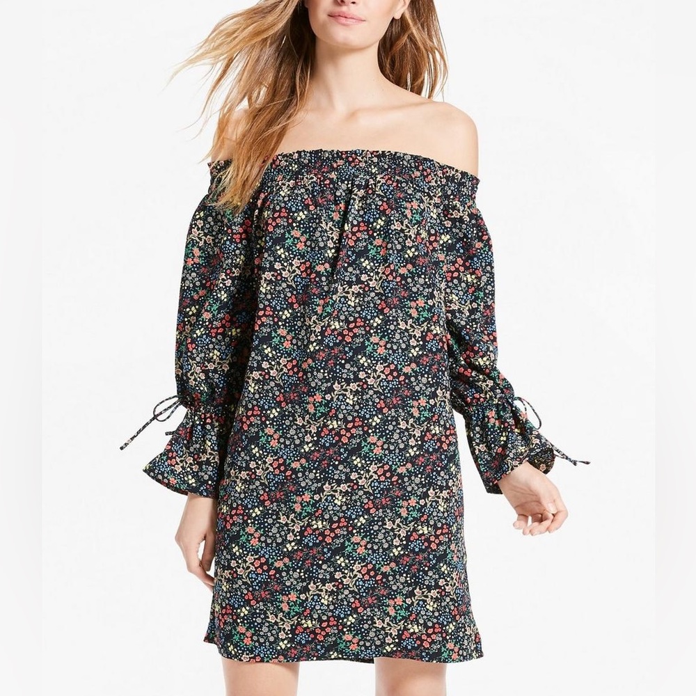 Lucky Brand Off Shoulder Dress